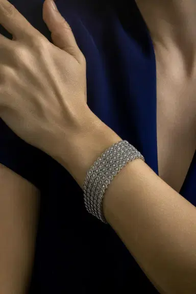 STEFERE Diamond Four Row Wheel Bracelet | Thumbnail 4 STEFERE Diamond Four Row Wheel Bracelet | Thumbnail 4