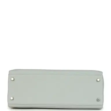 HERMÈS Hermes Kelly Retourne 32 Bleu Pale Clemence Palladium Hardware | Thumbnail 6 HERMÈS Hermes Kelly Retourne 32 Bleu Pale Clemence Palladium Hardware | Thumbnail 6