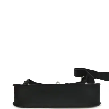 HERMÈS Hermes Mini Jypsiere Black and Ecru Toile H Black Swift Palladium Hardware | Thumbnail 6 HERMÈS Hermes Mini Jypsiere Black and Ecru Toile H Black Swift Palladium Hardware | Thumbnail 6