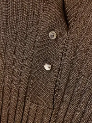 Khaite Vin Ribbed-knit Polo Shirt | Thumbnail 6 Khaite Vin Ribbed-knit Polo Shirt | Thumbnail 6