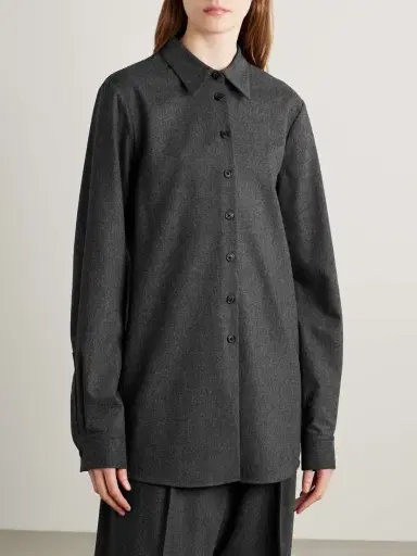 Khaite Auryn Wool Shirt | Thumbnail 3 Khaite Auryn Wool Shirt | Thumbnail 3