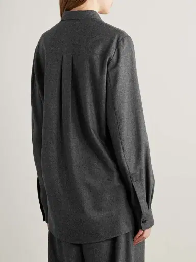 Khaite Auryn Wool Shirt | Thumbnail 4 Khaite Auryn Wool Shirt | Thumbnail 4