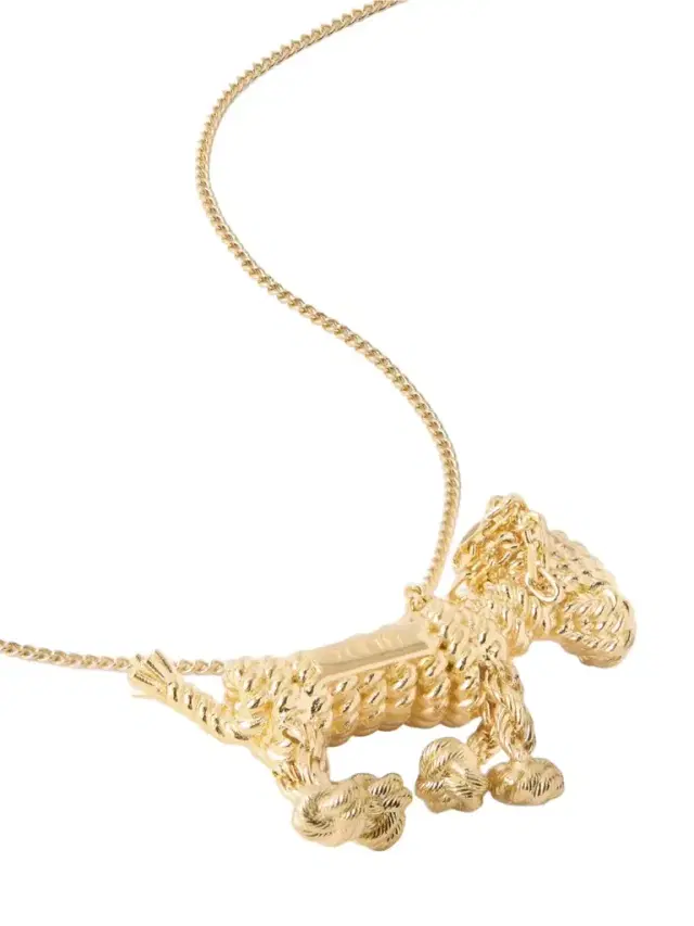 Sausage Dog Gold-tone Necklace Sausage Dog Gold-tone Necklace