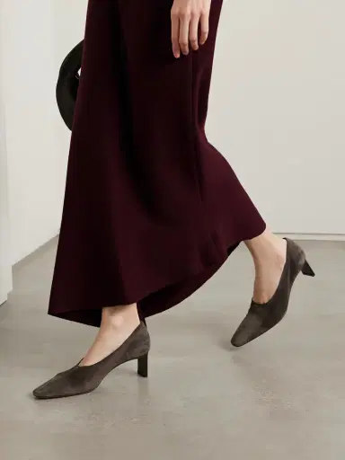 Khaite Cecilia Suede Pumps | Thumbnail 2 Khaite Cecilia Suede Pumps | Thumbnail 2