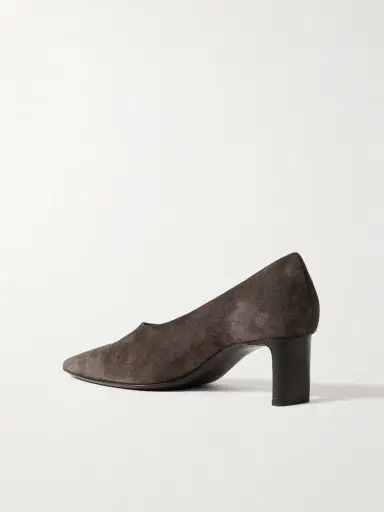 Khaite Cecilia Suede Pumps | Thumbnail 3 Khaite Cecilia Suede Pumps | Thumbnail 3