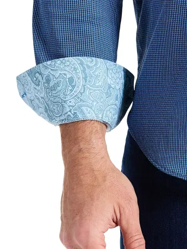 Robert Graham Men's Cortland Button-Front Shirt | Thumbnail 5 Robert Graham Men's Cortland Button-Front Shirt | Thumbnail 5