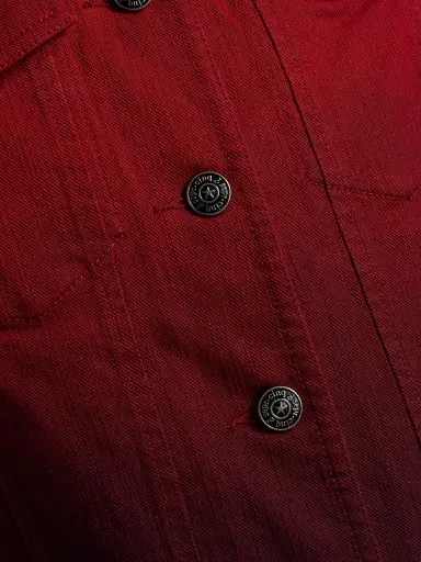 Cinq à Sept Women's Hallie Degrade Denim Jacket - Rosewood Pickled Beet | Thumbnail 7 Cinq à Sept Women's Hallie Degrade Denim Jacket - Rosewood Pickled Beet | Thumbnail 7