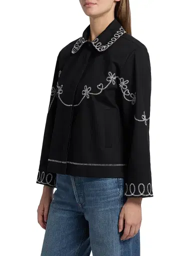 Rails Women's Keaton Cotton Jacket - Black | Thumbnail 4 Rails Women's Keaton Cotton Jacket - Black | Thumbnail 4