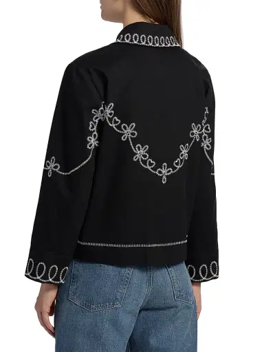 Rails Women's Keaton Cotton Jacket - Black | Thumbnail 5 Rails Women's Keaton Cotton Jacket - Black | Thumbnail 5
