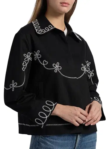 Rails Women's Keaton Cotton Jacket - Black | Thumbnail 6 Rails Women's Keaton Cotton Jacket - Black | Thumbnail 6