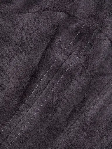 Amanda Uprichard Women's Becker Faux Suede Minidress - Graphite Print | Thumbnail 7 Amanda Uprichard Women's Becker Faux Suede Minidress - Graphite Print | Thumbnail 7