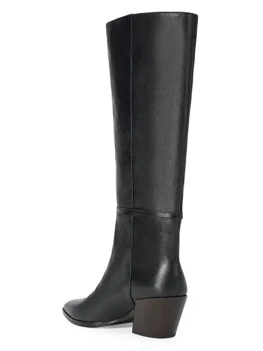 Staud Women's Austen 50MM Buckle-Detail Leather Boots - Black | Thumbnail 3 Staud Women's Austen 50MM Buckle-Detail Leather Boots - Black | Thumbnail 3