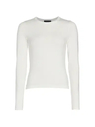 rag & bone Women's Icons Luca Long-Sleeve Top - White | Thumbnail 1 rag & bone Women's Icons Luca Long-Sleeve Top - White | Thumbnail 1