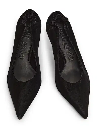 Cult Gaia Women's Valentina 70MM Point Toe Pumps - Black | Thumbnail 4 Cult Gaia Women's Valentina 70MM Point Toe Pumps - Black | Thumbnail 4