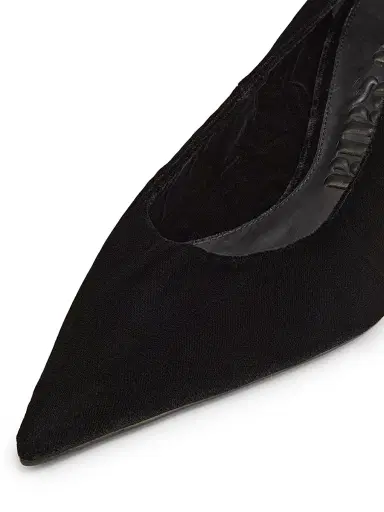 Cult Gaia Women's Valentina 70MM Point Toe Pumps - Black | Thumbnail 5 Cult Gaia Women's Valentina 70MM Point Toe Pumps - Black | Thumbnail 5