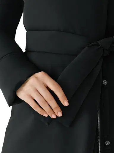 Soia & Kyo Women's Adelaide Self-Tie Coat - Black - Size XL | Thumbnail 8 Soia & Kyo Women's Adelaide Self-Tie Coat - Black - Size XL | Thumbnail 8