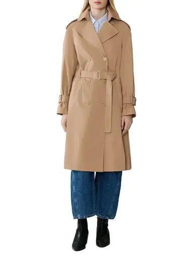 Soia & Kyo Women's Becky Relaxed-Fit Double-Breasted Coat - Teak - Size Medium | Thumbnail 2 Soia & Kyo Women's Becky Relaxed-Fit Double-Breasted Coat - Teak - Size Medium | Thumbnail 2