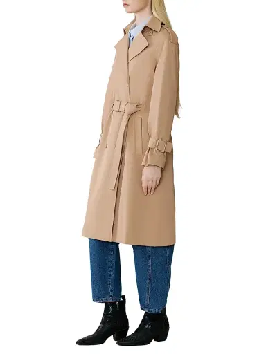Soia & Kyo Women's Becky Relaxed-Fit Double-Breasted Coat - Teak - Size Medium | Thumbnail 3 Soia & Kyo Women's Becky Relaxed-Fit Double-Breasted Coat - Teak - Size Medium | Thumbnail 3