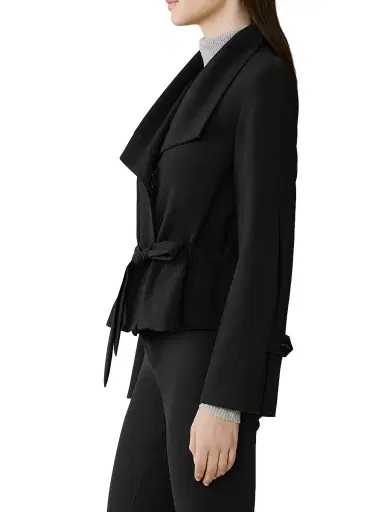 Soia & Kyo Women's Emory Relaxed-Fit Belted Jacket - Black | Thumbnail 3 Soia & Kyo Women's Emory Relaxed-Fit Belted Jacket - Black | Thumbnail 3