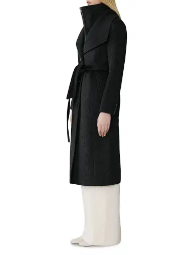 Soia & Kyo Women's Ilana Wool-Blend Coat - Black Heather - Size XL | Thumbnail 4 Soia & Kyo Women's Ilana Wool-Blend Coat - Black Heather - Size XL | Thumbnail 4