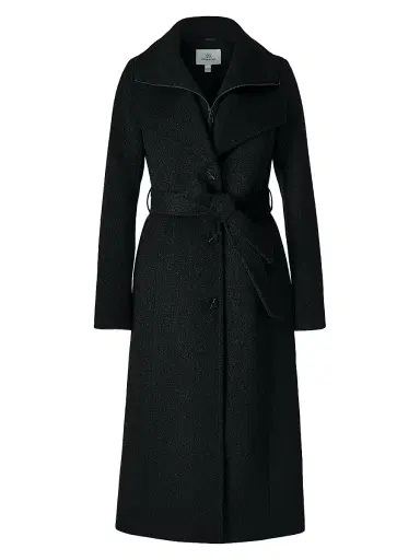 Soia & Kyo Women's Ilana Wool-Blend Coat - Black Heather - Size XL | Thumbnail 1 Soia & Kyo Women's Ilana Wool-Blend Coat - Black Heather - Size XL | Thumbnail 1