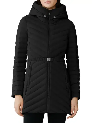 Soia & Kyo Women's Estelle Quilted Down Hooded Jacket - Black - Size XL | Thumbnail 2 Soia & Kyo Women's Estelle Quilted Down Hooded Jacket - Black - Size XL | Thumbnail 2