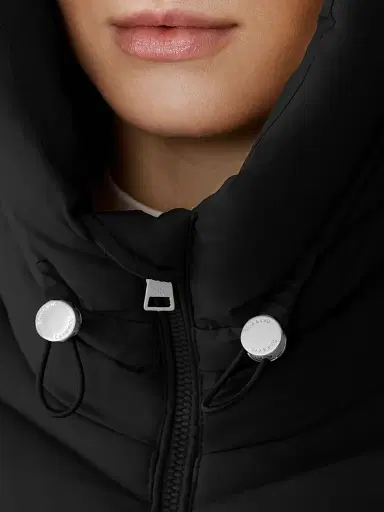 Soia & Kyo Women's Estelle Quilted Down Hooded Jacket - Black - Size XL | Thumbnail 6 Soia & Kyo Women's Estelle Quilted Down Hooded Jacket - Black - Size XL | Thumbnail 6