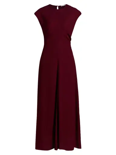 Marie Oliver Women's Zuri Viscose Maxi Dress - Port | Thumbnail 1 Marie Oliver Women's Zuri Viscose Maxi Dress - Port | Thumbnail 1