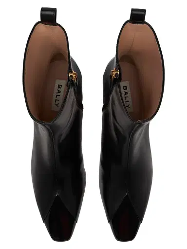 BALLY Women's Seliska 55MM Leather Boots - Black Black - Size 6 | Thumbnail 4 BALLY Women's Seliska 55MM Leather Boots - Black Black - Size 6 | Thumbnail 4