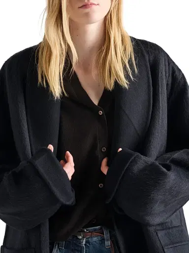 Prada Women's Cashmere Cardigan - Brown | Thumbnail 5 Prada Women's Cashmere Cardigan - Brown | Thumbnail 5