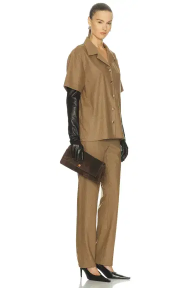 Khaite Audrey Clutch | Thumbnail 2 Khaite Audrey Clutch | Thumbnail 2