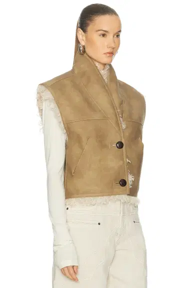 ISABEL MARANT ÉTOILE Clara Vest | Thumbnail 3 ISABEL MARANT ÉTOILE Clara Vest | Thumbnail 3