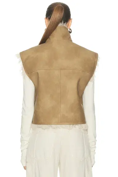 ISABEL MARANT ÉTOILE Clara Vest | Thumbnail 4 ISABEL MARANT ÉTOILE Clara Vest | Thumbnail 4