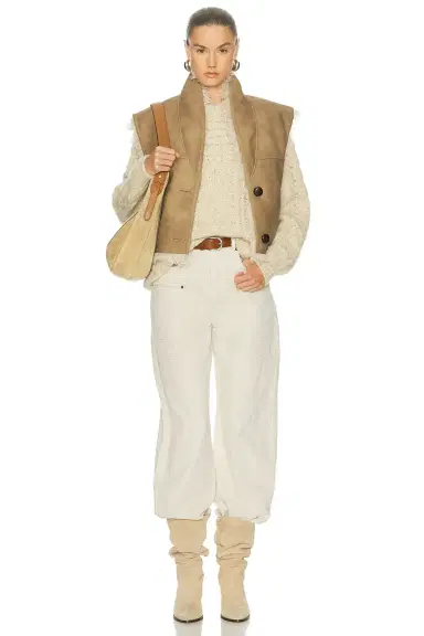 ISABEL MARANT ÉTOILE Clara Vest | Thumbnail 5 ISABEL MARANT ÉTOILE Clara Vest | Thumbnail 5