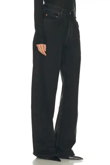 Saint Laurent V-Waist Baggy Wide Leg | Thumbnail 2 Saint Laurent V-Waist Baggy Wide Leg | Thumbnail 2