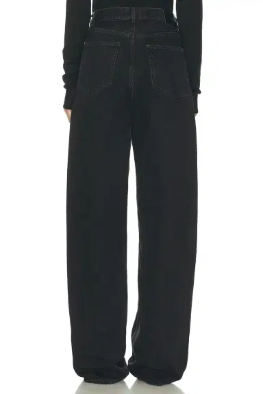 Saint Laurent V-Waist Baggy Wide Leg | Thumbnail 4 Saint Laurent V-Waist Baggy Wide Leg | Thumbnail 4