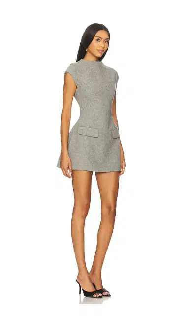 Line & Dot Damson Mini Dress | Thumbnail 2 Line & Dot Damson Mini Dress | Thumbnail 2