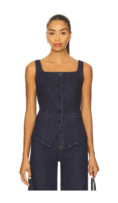 SPANX Denim Vest | Thumbnail 1 SPANX Denim Vest | Thumbnail 1