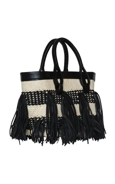 Johanna Ortiz Alcázar Natural Palm Mini Tote Bag | Thumbnail 3 Johanna Ortiz Alcázar Natural Palm Mini Tote Bag | Thumbnail 3