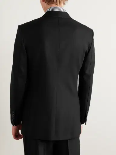 Tom Ford Slim-Fit Double-Breasted Wool-Crepe Suit Jacket - Men | Thumbnail 4 Tom Ford Slim-Fit Double-Breasted Wool-Crepe Suit Jacket - Men | Thumbnail 4