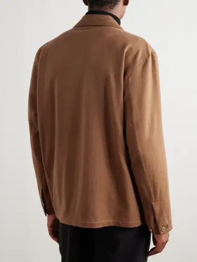 Stòffa Double-Breasted Camel Hair Blazer - Men | Thumbnail 4 Stòffa Double-Breasted Camel Hair Blazer - Men | Thumbnail 4