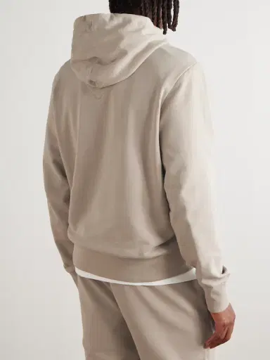 Canada Goose Huron Logo-Appliquéd Organic Cotton-Jersey Hoodie - Men | Thumbnail 3 Canada Goose Huron Logo-Appliquéd Organic Cotton-Jersey Hoodie - Men | Thumbnail 3