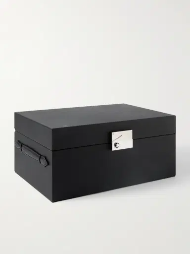 Montblanc Cross-Grain Leather Eight-Piece Watch Box - Men | Thumbnail 2 Montblanc Cross-Grain Leather Eight-Piece Watch Box - Men | Thumbnail 2