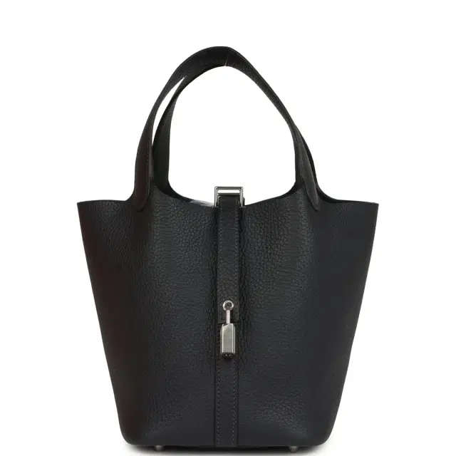 Hermes Picotin Lock 18 Caban Clemence Palladium Hardware Hermes Picotin Lock 18 Caban Clemence Palladium Hardware