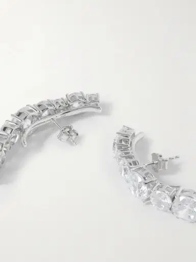 Completedworks Rhodium-plated Cubic Zirconia Earrings | Thumbnail 3 Completedworks Rhodium-plated Cubic Zirconia Earrings | Thumbnail 3