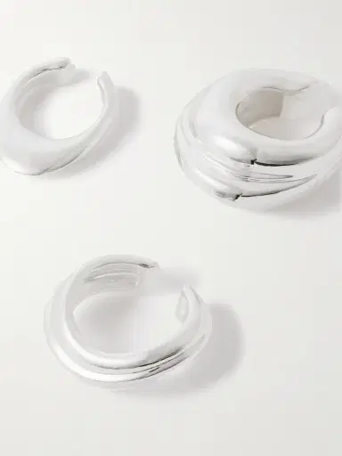 Completedworks Set Of Three Silver-plated Ear Cuffs | Thumbnail 3 Completedworks Set Of Three Silver-plated Ear Cuffs | Thumbnail 3