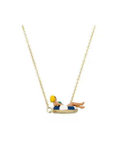 Aliita Navy Blue Flotadora Necklace | Thumbnail 2 Aliita Navy Blue Flotadora Necklace | Thumbnail 2