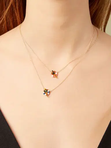 Aliita Navy Blue Flotadora Necklace | Thumbnail 3 Aliita Navy Blue Flotadora Necklace | Thumbnail 3