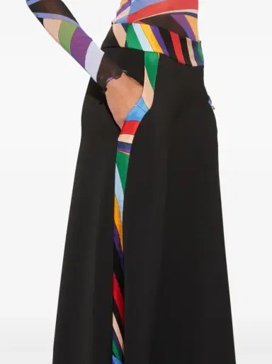 PUCCI Palazzo Trousers with Iride Trim | Thumbnail 5 PUCCI Palazzo Trousers with Iride Trim | Thumbnail 5