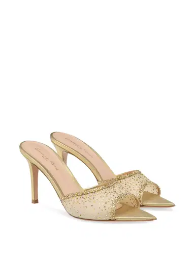Gianvito Rossi Rania Embellished Mules | Thumbnail 2 Gianvito Rossi Rania Embellished Mules | Thumbnail 2